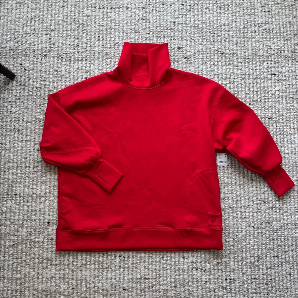 NWT FREE PEOPLE | Mock Neck Pullover